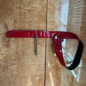 Source Unknown Glossy Red Belt